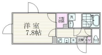 グランピア東中野駅前の間取り画像