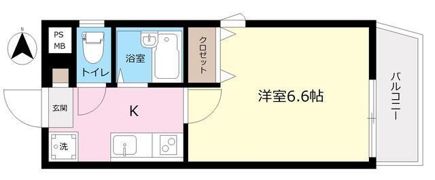 ピュア東高円寺の間取り画像
