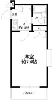 日興パレス目白の間取り画像
