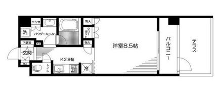 日神デュオステージ経堂の間取り画像