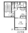 フェリーチェの間取り画像