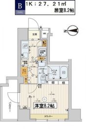 スカイコート江東住吉の間取り画像