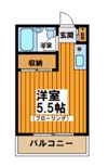 マメゾン羽根木の間取り画像