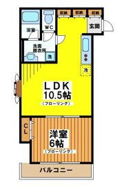 メゾンドラフィネ宮下の間取り画像