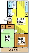 ブラウンハイツの間取り画像