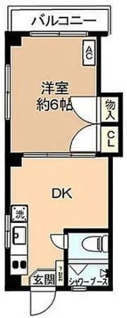 アクアウッズ学芸大学の間取り画像
