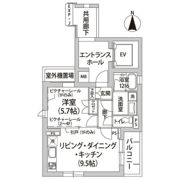 シャトー初台Ⅱの間取り画像