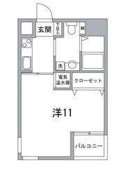 プラシードアープの間取り画像