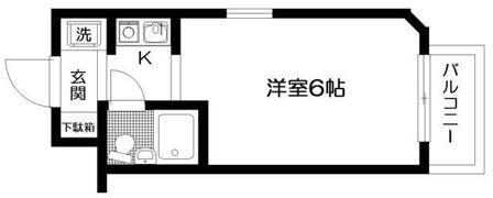 日神パレス下落合の間取り画像
