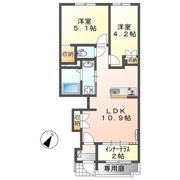 【新築】清水区船原アパートの間取り画像