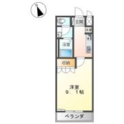 ディア ミルケーションの間取り画像