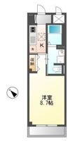 パシフィック フィールドⅡの間取り画像