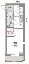 クレール ウェストの間取り画像