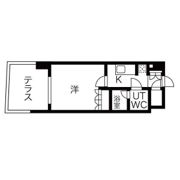シーズンフラッツ高田馬場リバーサイドサウスの間取り画像