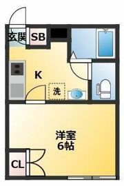 早稲田鶴巻町IMAハウスの間取り画像