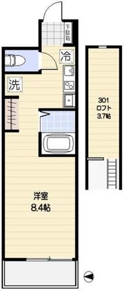 ハレクレアの間取り画像