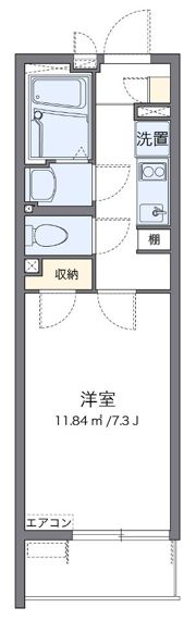 クレイノヴァレッタ2の間取り画像