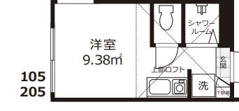 カーサローズの間取り画像