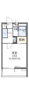 レオパレスマリンスターの間取り画像