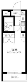 モビーレ等々力の間取り画像
