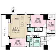 オーベルアーバンツ秋葉原の間取り画像