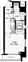 グランスイートTOKYOマークスの間取り画像