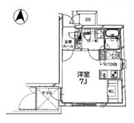 CREAL高田馬場Ⅱの間取り画像