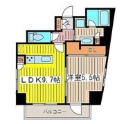 Log東日本橋の間取り画像