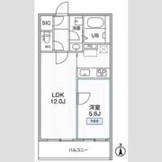 THE PALMS MUSE 新江古田の間取り画像