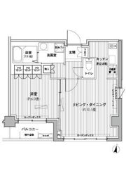 ヒューリックレジデンス茗荷谷の間取り画像