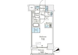 ベルファース八丁堀Westの間取り画像
