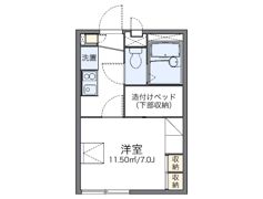 レオパレスエクセレンテの間取り画像