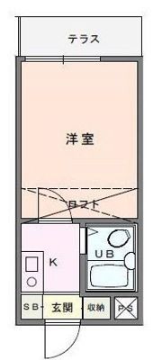シティーパレス鴻巣9の間取り画像