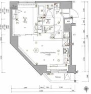 GENOVIA新御徒町skygardenの間取り画像
