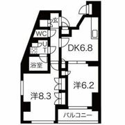 クレイシア戸越公園の間取り画像
