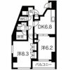 クレイシア戸越公園の間取り画像