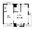 土屋マンションの間取り画像
