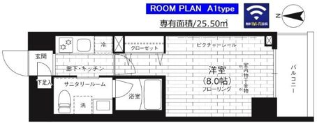 ステージファースト駒沢公園通りの間取り画像