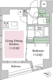 シティインデックス千代田岩本町の間取り画像