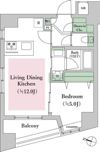 シティインデックス千代田岩本町の間取り画像