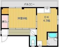 青木マンションの間取り画像
