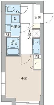 クリオ ラモード目黒洗足の間取り画像