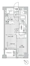 シティカレント目黒学芸大学の間取り画像