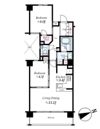 アーリアシティ曳舟Ⅱの間取り画像