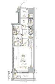 ガリシア錦糸町Ⅳの間取り画像