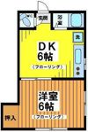 ハイム寿の間取り画像