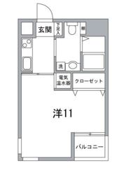 プラシードアープの間取り画像