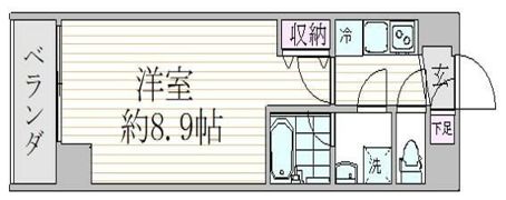 エスジーコート蒲田の間取り画像