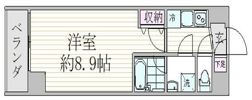 エスジーコート蒲田の間取り画像