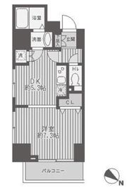 レジディア蒲田の間取り画像